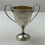 1911 Syracuse University Gorham Sterling Silver Enameled Golf Trophy