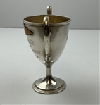 1911 Syracuse University Gorham Sterling Silver Enameled Golf Trophy