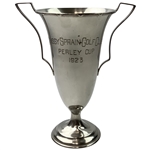 Sterling Silver 1923 Grassy Sprain Golf Club Perley Cup Trophy by R. Wallace and Sons