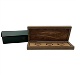 A Limited Edition Masters Tournament Amen Corner Wooden Ball Marker Set in Engraved Presentation Box
