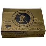Spalding 1971 Commemorative Moonball Limited Edition Empty Cardboard Golf Ball Box