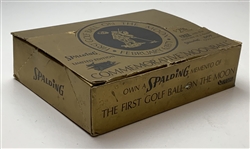 Spalding 1971 Commemorative Moonball Limited Edition Empty Cardboard Golf Ball Box