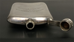 1926 Oakland Hills Country Club Winners Silver-Plated Trophy Hip Flask 
