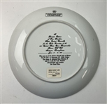 1981 United States Open Championship Rules Merion Committee Porcelain Plate - Ltd. Ed.
