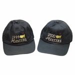 1999-2000 Masters Tournament Navy Blue Hats - John Derr Collection