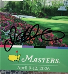 Rory Mcilroy Signed 2026 Masters SERIES Badge #Q06863 JSA ALOA