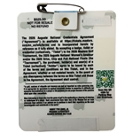 Rory Mcilroy Signed 2026 Masters SERIES Badge JSA ALOA