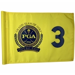 PGA Grand Slam of Golf Poipu Bay Game Used Pin Flag - Tiger?