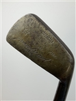 James Braid Signature Unique Deep Dot Face Mashie by W. Gibson & Co. Kinghorn