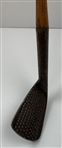James Braid Signature Unique Deep Dot Face Mashie by W. Gibson & Co. Kinghorn