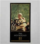 Jack Nicklaus (2) & Gary Player Signed 1993 Grand Slam Ventures Champions of Golf The Masters Collection Cards JSA ALOA