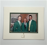 A Group of Official 2012 Masters Tournament Photography and Correspondence Addressed to Gary Player