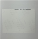 A Group of Official 2012 Masters Tournament Photography and Correspondence Addressed to Gary Player