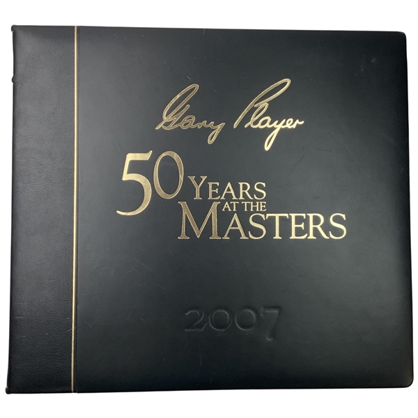 Gary Player 50 Years at the Masters Signed Limited Edition Printers Proof Book 2007 JSA ALOA