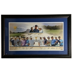 2011 Presidents Cup International Team Signed Limited Edition Print 442 of 500 JSA ALOA