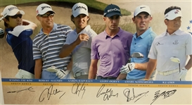 2011 Presidents Cup International Team Signed Limited Edition Print 442 of 500 JSA ALOA