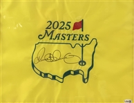 Rory McIlroy Signed 2025 Masters Flag Custom Framed Memorabilia Display JSA #BA38016