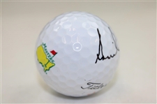 Annika Sorenstam Signed Masters Logo Golf Ball JSA ALOA