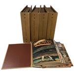 A Collection of 1954-1955 Sports Illustrated Magazines in Original Publisher Binders Including 1st Issue