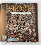 A Collection of 1954-1955 Sports Illustrated Magazines in Original Publisher Binders Including 1st Issue