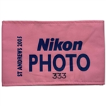 2005 St Andrews Open Championship Photographer Credential Armband - Tigers 2nd Grand Slam