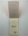 2006 Deutsche Bank Championship TPC of Boston Player Yardage Book - Tiger's 5th Consectutive Win!