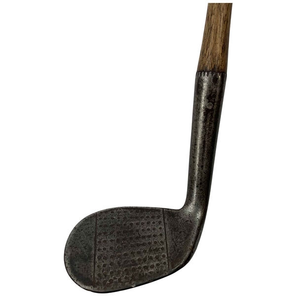 Antique Fairlie Pattern Hand Forged Hickory Shaft Niblick Golf Club