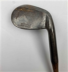 Antique Fairlie Pattern Hand Forged Hickory Shaft Niblick Golf Club