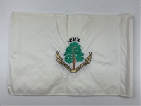 Carnoustie Golf Links Embroidered White Pin Flag