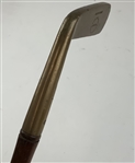 Reid and Laidlaw Edinburgh Brass Head Hickory Shaft Putter