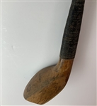Late 19th Century Willie Park Musselburgh Spliced Neck Wooden Golf Club
