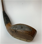 Late 19th Century Willie Park Musselburgh Spliced Neck Wooden Golf Club