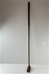Antique Walter J Travis Hickory Shaft Wooden Putter