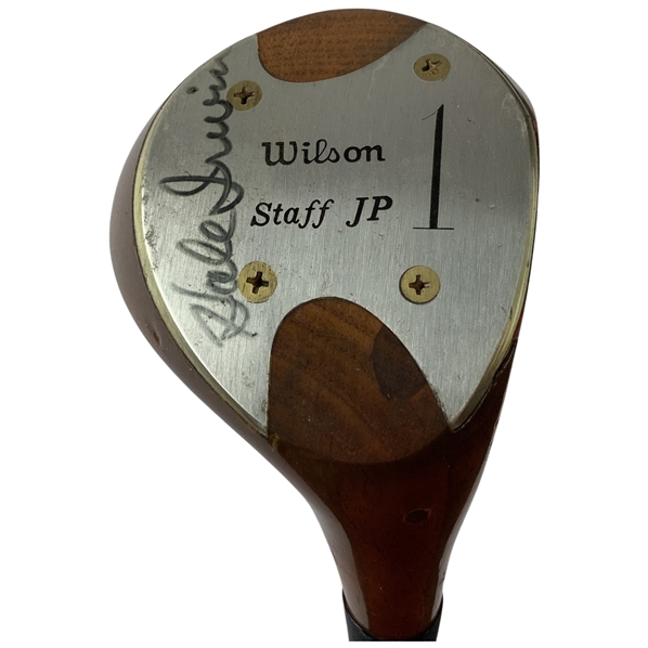 Hale Irwin Signed Wilson Staff JP Persimmon Wood Driver JSA ALOA