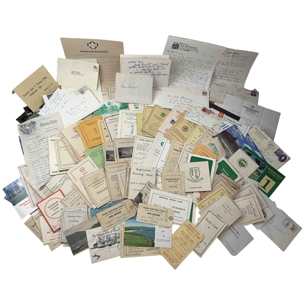 An Archive of Vintage Golf Memorabilia and Correspondence Belonging to PGA Professional Rod Munday