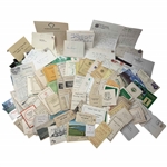 An Archive of Vintage Golf Memorabilia and Correspondence Belonging to PGA Professional Rod Munday