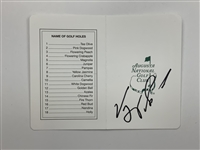 Langer, Goalby, Singh & O'Meara Signed ANGC Scorecards JSA ALOA