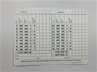 Langer, Goalby, Singh & O'Meara Signed ANGC Scorecards JSA ALOA