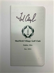 Eleven (11) Signed Golf Scorecards from Major Championship Winners & Prestigious Courses JSA ALOA