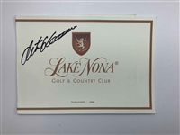 Eleven (11) Signed Golf Scorecards from Major Championship Winners & Prestigious Courses JSA ALOA