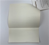 Hogan, Nelson & White Signed Correspondence JSA ALOA 