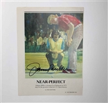 Collection of Nine Signed Vintage Golf Magazines and Clippings Featuring Jack Nicklaus and Gary Player JSA ALOA