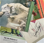 Collection of Nine Signed Vintage Golf Magazines and Clippings Featuring Jack Nicklaus and Gary Player JSA ALOA