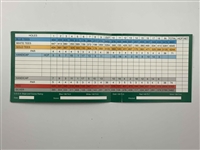 13 Signed Scorecards Mostly From Major Sites W/Corresponding Champs JSA ALOA