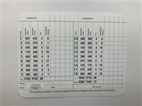 13 Signed Scorecards Mostly From Major Sites W/Corresponding Champs JSA ALOA