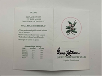 13 Signed Scorecards Mostly From Major Sites W/Corresponding Champs JSA ALOA
