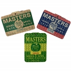 A Trio of Vintage Masters Tournament Series Badges