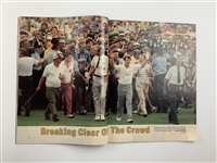 Faldo & Watson Signed Sports Illustrated Magazine & Photos JSA ALOA