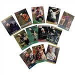 Twelve Signed 1990-1991 Pro Set PGA Tour Golf Trading Cards JSA ALOA