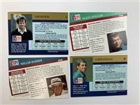 Twelve Signed 1990-1991 Pro Set PGA Tour Golf Trading Cards JSA ALOA
